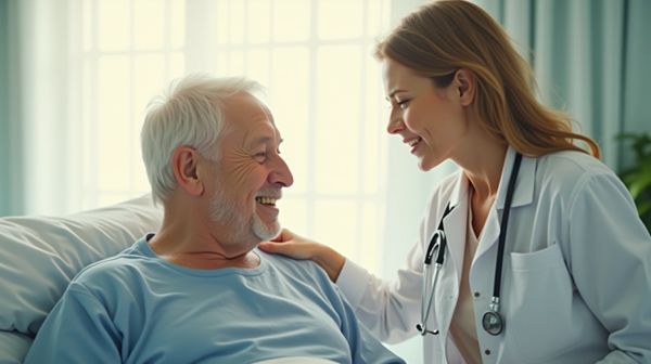 Comment soutenir moralement un patient lors des visites