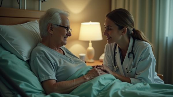 Comment soutenir moralement un patient lors des visites