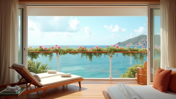 Optimiser son choix de cabine balcon en croisière pour économiser